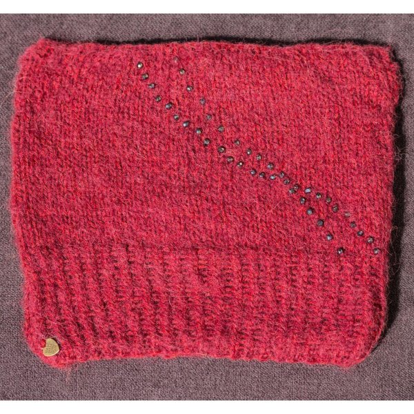 Alpaka Kittyhat weinrot
