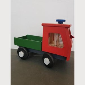 Holzspielzeug Lastwagen
