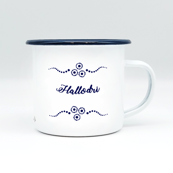 HALLODRI - Mundart Emaille Häferl
