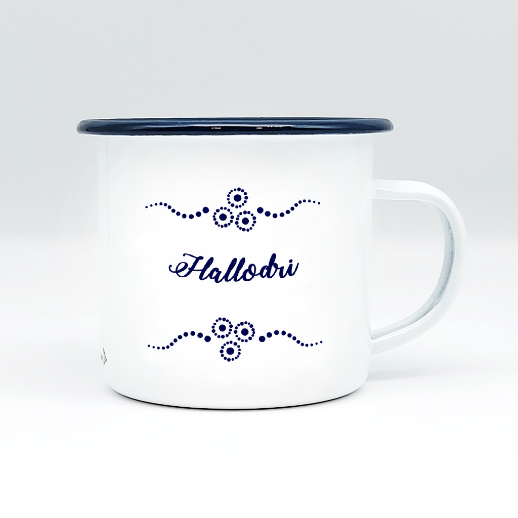 HALLODRI - Mundart Emaille Häferl