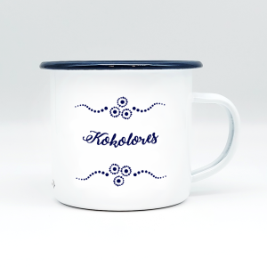 KOKOLORES – Mundart Emaille Häferl