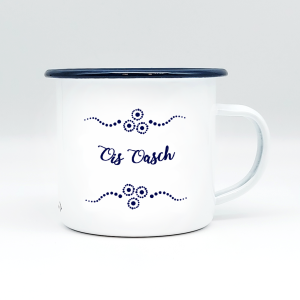 OIS OASCH – Mundart Emaille Häferl