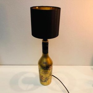 Flaschenlampe – Bailey´s Gold