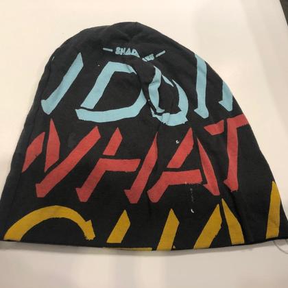 Upcycling -Beanie/Mütze - "Do What Cha Want"