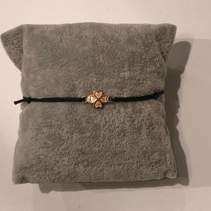Armband - Kleeblatt - Rosé