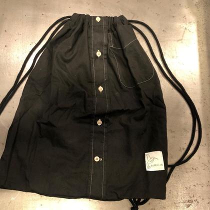 Upcycling Rucksack - Schwarz