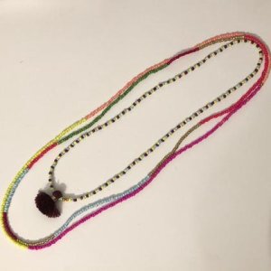 Kette – Bunt – Set Magenta