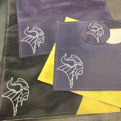 Upcycling - Tischset - "Vienna Vikings"