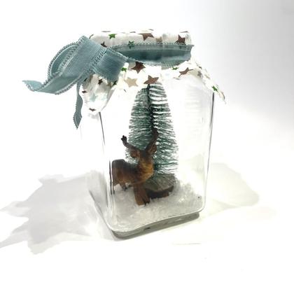 Schneeglas Hirsch