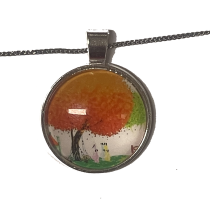 Kette - Baum Orange
