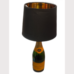Flaschenlampe – Veuve Cliquot Schwarz