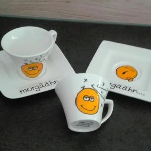 Espressotasse „Morgäähn…“